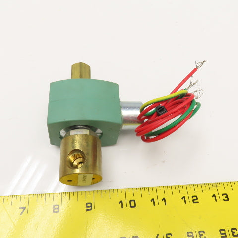 Asco 8314G8 Redhat 1/4" NPT Solenoid Valve WOG 110/120V Coil