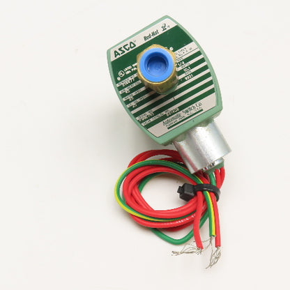 Asco 8314G8 Redhat 1/4" NPT Solenoid Valve WOG 110/120V Coil