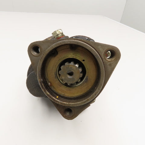 Shertech MCV6VB Hydraulic Gear Pump 20mm 12 Tooth Spline Input 1" NPT