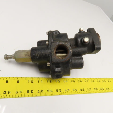 Shertech MCV6VB Hydraulic Gear Pump 20mm 12 Tooth Spline Input 1" NPT