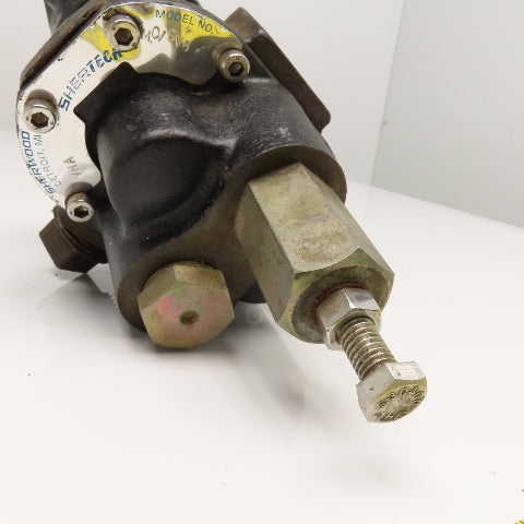 Shertech MCV6VB Hydraulic Gear Pump 20mm 12 Tooth Spline Input 1" NPT