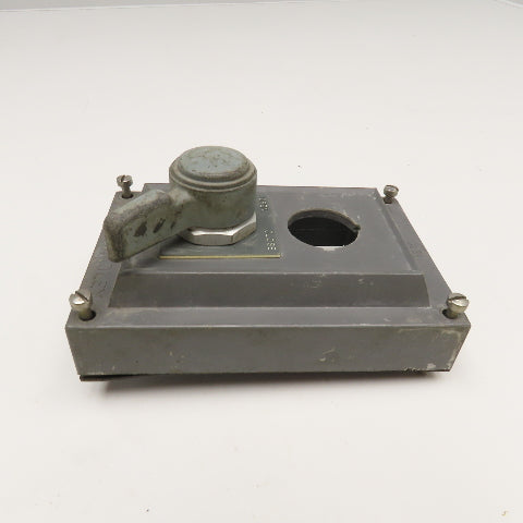 Allen Bradley 800T-HG11 Electrical Enclosure Cover W/ 2 Position Selector Switch