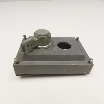 Allen Bradley 800T-HG11 Electrical Enclosure Cover W/ 2 Position Selector Switch