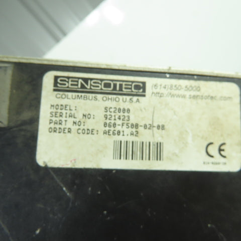 Sensotec SC2000 Transducer Signal Conditioner Display Unit
