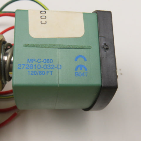 Asco 8210G13 Redhat 3/4" NPT Solenoid Valve 5-250PSI WOG 110/120V Coil