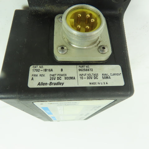 Allen Bradley 1792-IB16A Armor Block I/O Module 10-30VDC Input