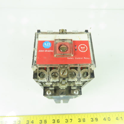Allen Bradley 700S-DCP710Z24 Ser D DC Safety Relay 600VAC 24VDC Coil