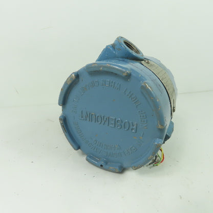 Rosemount 1151GP6E22 Pressure Transmitter 0-100PSI 45VDC
