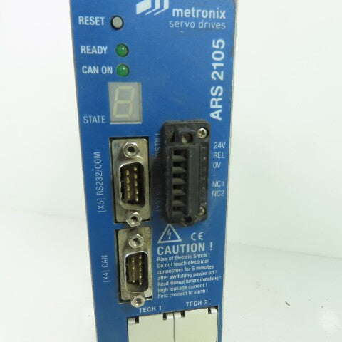 Cooper Metronix ARS 2105 Digital Servo Drive 100-230V Input 0-270V Output