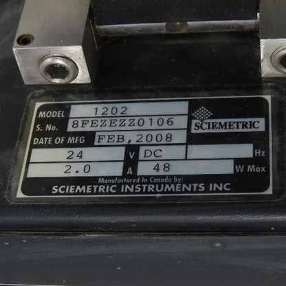 Sciemetric 1202 SigPod Test Monitor Control Panel 24VDC 2A