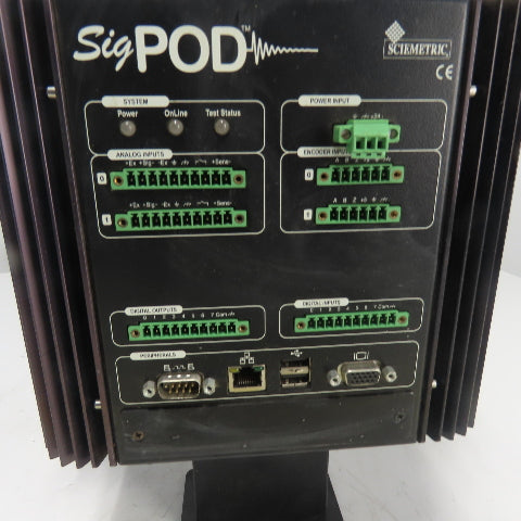 Sciemetric 1202 SigPod Test Monitor Control Panel 24VDC 2A