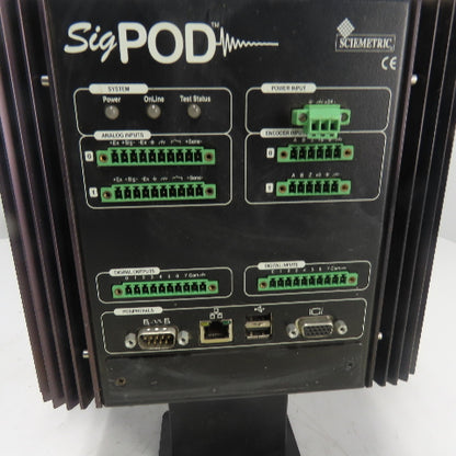 Sciemetric 1202 SigPod Test Monitor Control Panel 24VDC 2A