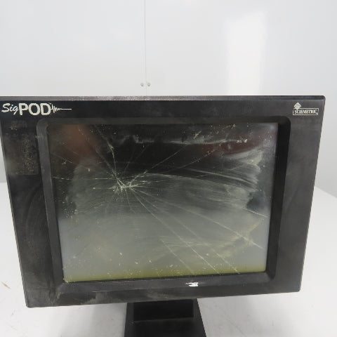 Sciemetric 1202 SigPod Test Monitor Control Panel 24VDC 2A Broken Screen