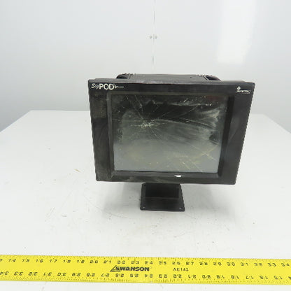 Sciemetric 1202 SigPod Test Monitor Control Panel 24VDC 2A Broken Screen