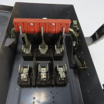 Square D H 86352 60A Single Throw Fusible Safety Disconnect Switch 240VAC 3Ph