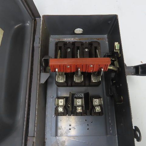 Square D H 86352 60A Single Throw Fusible Safety Disconnect Switch 240VAC 3Ph
