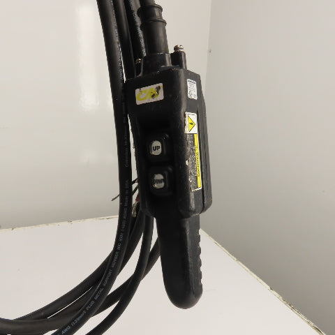 CM Lodestar Model L 1 Ton 2000LB Electric Chain Hoist 20' Lift 16FPM 230/460V