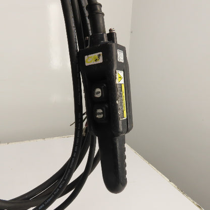 CM Lodestar Model L 1 Ton 2000LB Electric Chain Hoist 20' Lift 16FPM 230/460V