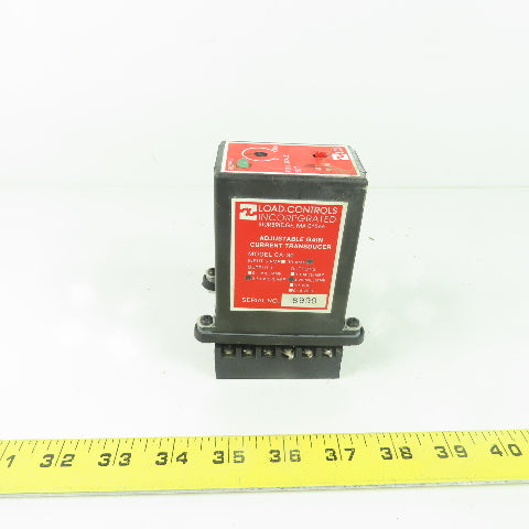Load Controls Inc. CA-30 30A Adjustable Gain Current Transducer 0-50Microamp