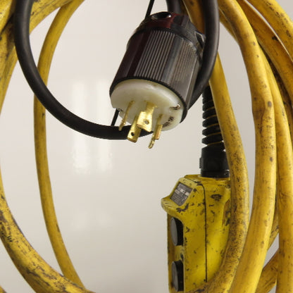 CM Lodestar Model L 1 Ton 2000LB Electric Chain Hoist 20' Lift 16FPM 230/460V