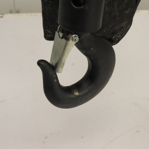 CM Lodestar Model L 1 Ton 2000LB Electric Chain Hoist 20' Lift 16FPM 230/460V