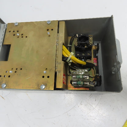 Daykin LTFS-05 LR Enclosed Disconnect Transformer Pri 460V Sec 120V 1000VA