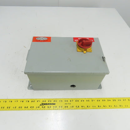 Daykin LTFS-05 LR Enclosed Disconnect Transformer Pri 460V Sec 120V 1000VA