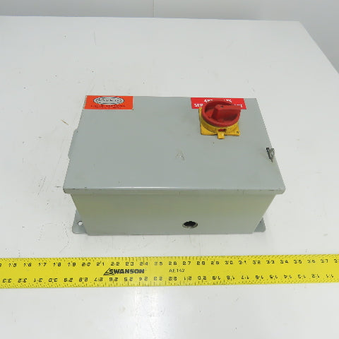Daykin LTFS-05 LR Enclosed Disconnect Transformer Pri 460V Sec 120V 1000VA