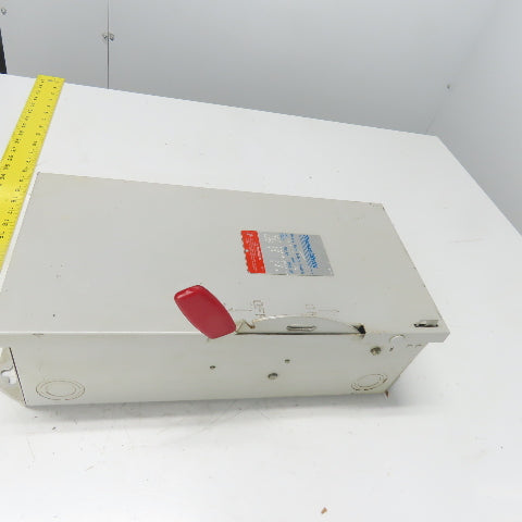 Thomas Betts HD361-TB 30A Fusible Safety Disconnect Switch 600V Type 1 Encl.