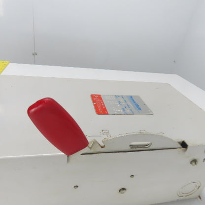 Thomas Betts HD361-TB 30A Fusible Safety Disconnect Switch 600V Type 1 Encl.