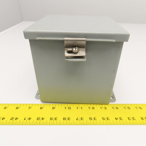 TAC 6" x 6" x 6" Electrical Enclosure Box Type 12,13 W/ Backplate