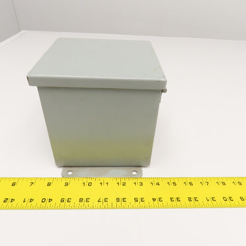 TAC 6" x 6" x 6" Electrical Enclosure Box Type 12,13 W/ Backplate