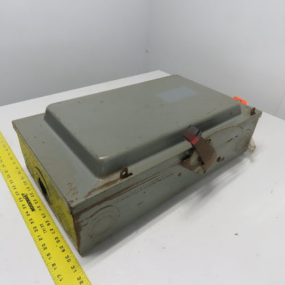 Square D H-364 200A Single Throw Fusible Safety Disconnect Switch 600VAC