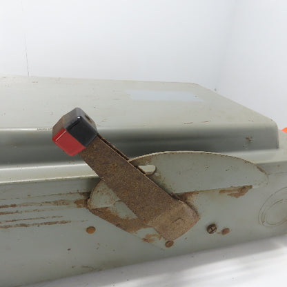 Square D H-364 200A Single Throw Fusible Safety Disconnect Switch 600VAC