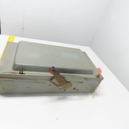 Square D H-364 200A Single Throw Fusible Safety Disconnect Switch 600VAC