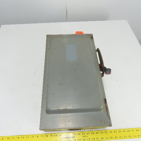 Square D H-364 200A Single Throw Fusible Safety Disconnect Switch 600VAC