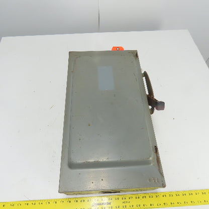 Square D H-364 200A Single Throw Fusible Safety Disconnect Switch 600VAC