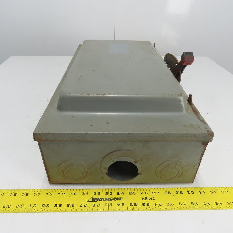 Square D H-364 200A Single Throw Fusible Safety Disconnect Switch 600VAC