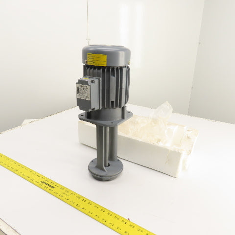 Graymills IMV50-F 1/2HP Vertical Immersion Coolant Pump 230/460V 9-1/2" Depth