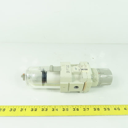 SMC AW40-02-A Pneumatic Filter Regulator 0.05 - 0.7MPa