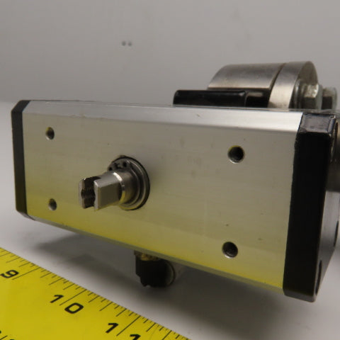 40mm Stainless Steel Vacuum Flange Mount Ball Valve W/ Actuator