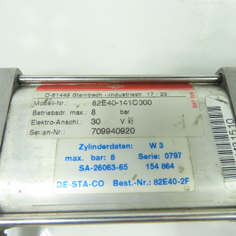 Destaco 82E40-1410000 Pneumatic Clap 8Bar 30V D-61449