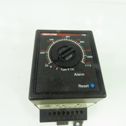 Watlow 146E-1611-3000 Temperature Controller 120VAC 32 - 1112°F 0-600°C