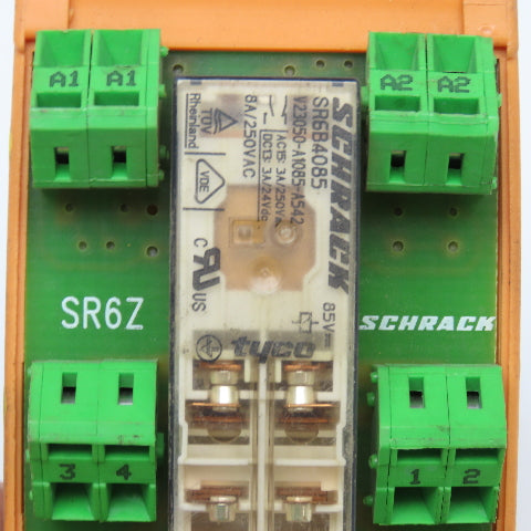 Schrack SR6Z V23050-A1024-A542 Force Guided Safety Relay 250VAC 24VDC Coil