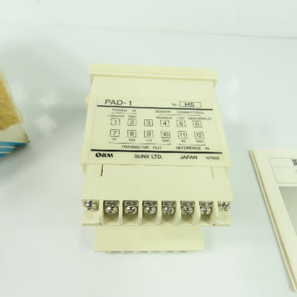 Sunx PAD-1 Pressure Controller 12-24V 4-20mA