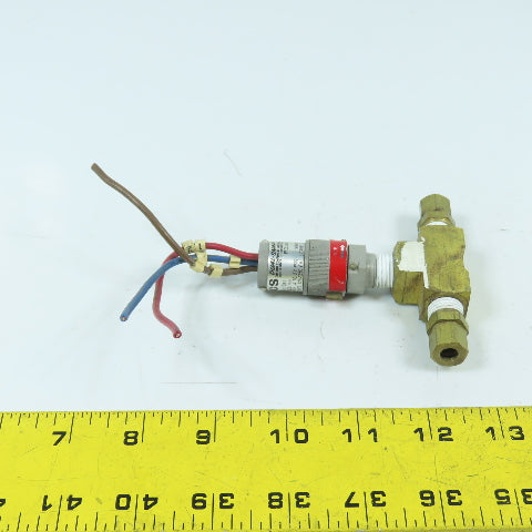 CCS 607GK1 Dual-Snap Pressure Switch 500PSIG 125VAC