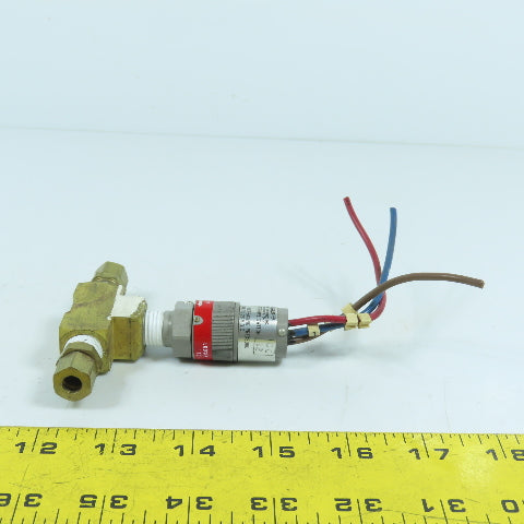 CCS 607GK1 Dual-Snap Pressure Switch 500PSIG 125VAC