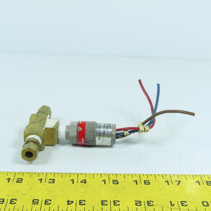 CCS 607GK1 Dual-Snap Pressure Switch 500PSIG 125VAC