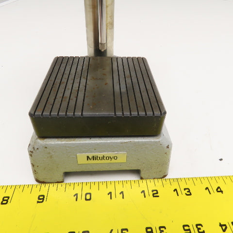 Mitutoyo 7008 Indicator Transfer Stand Miniature Comparator Bad Indicator!