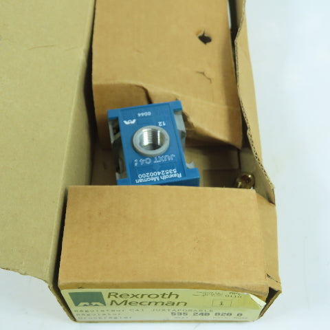 Rexroth Mecman 535 240 020 0 Juxt C4i Pneumatic Pressure Regulator